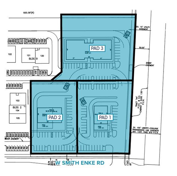 41600 W Smith Enke Rd, Maricopa, AZ for lease - Site Plan - Image 2 of 17