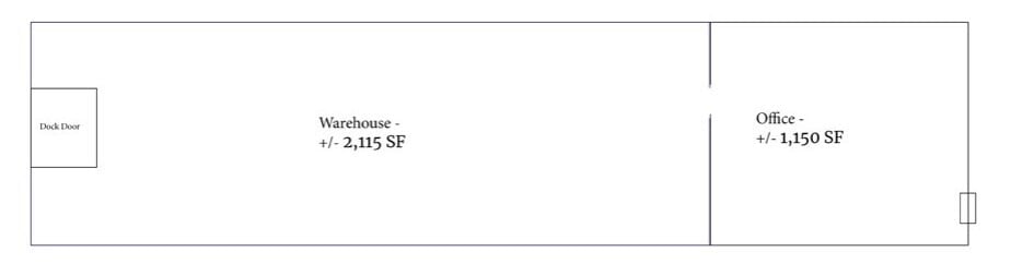 830-840 Industrial Ave, Ottawa, ON for lease Floor Plan- Image 1 of 1