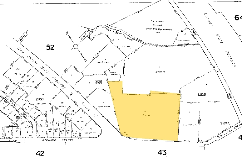 15 E Midland Ave, Paramus, NJ for sale - Plat Map - Image 1 of 1