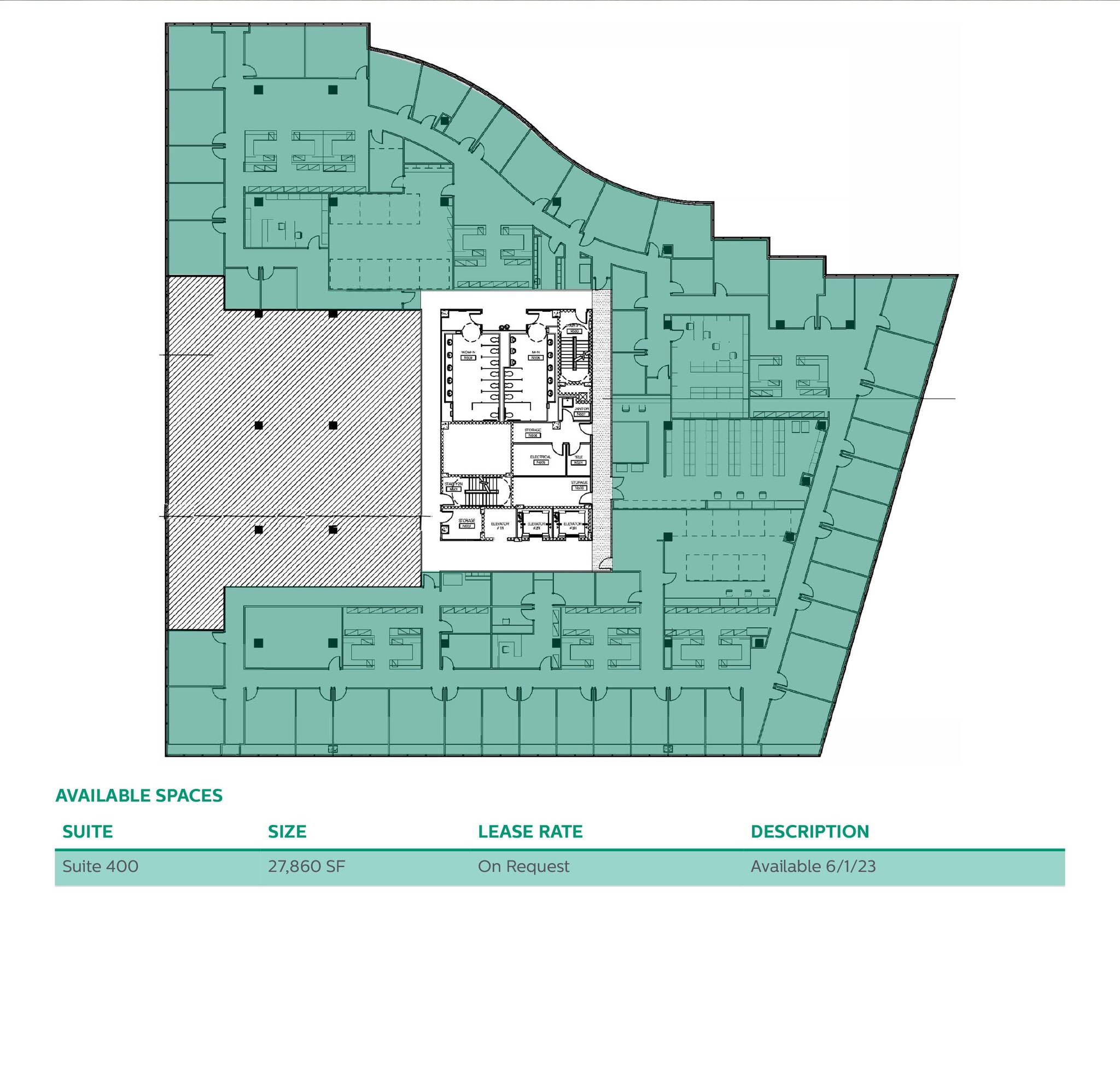 2900 K St NW, Washington, DC for lease Floor Plan- Image 1 of 3