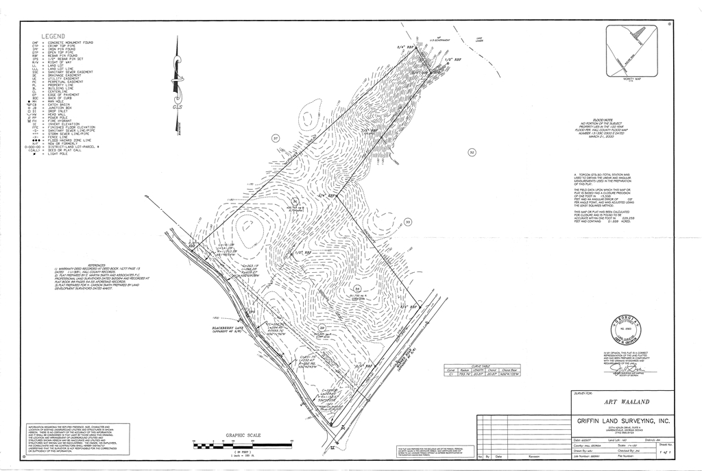 6720-6738 Mcever Rd, Buford, GA for sale Plat Map- Image 1 of 1