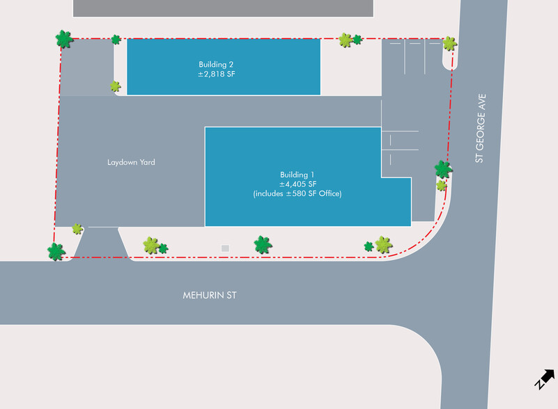 308 St George Ave, New Orleans, LA for sale - Site Plan - Image 2 of 12