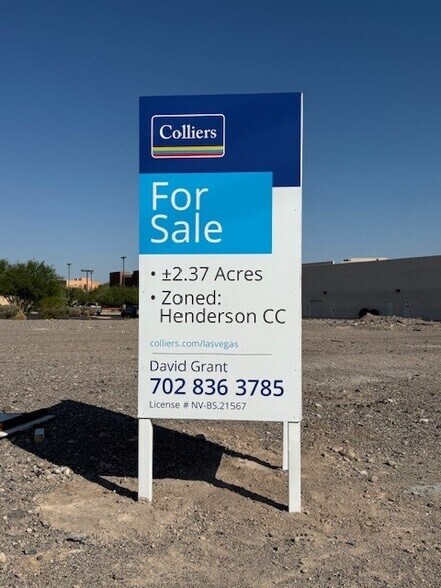 1321 W Warm Springs Rd, Henderson, NV for sale - Building Photo - Image 1 of 5