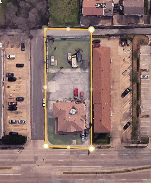 4532 Columbia Ave, Dallas, TX for sale - Aerial - Image 2 of 4