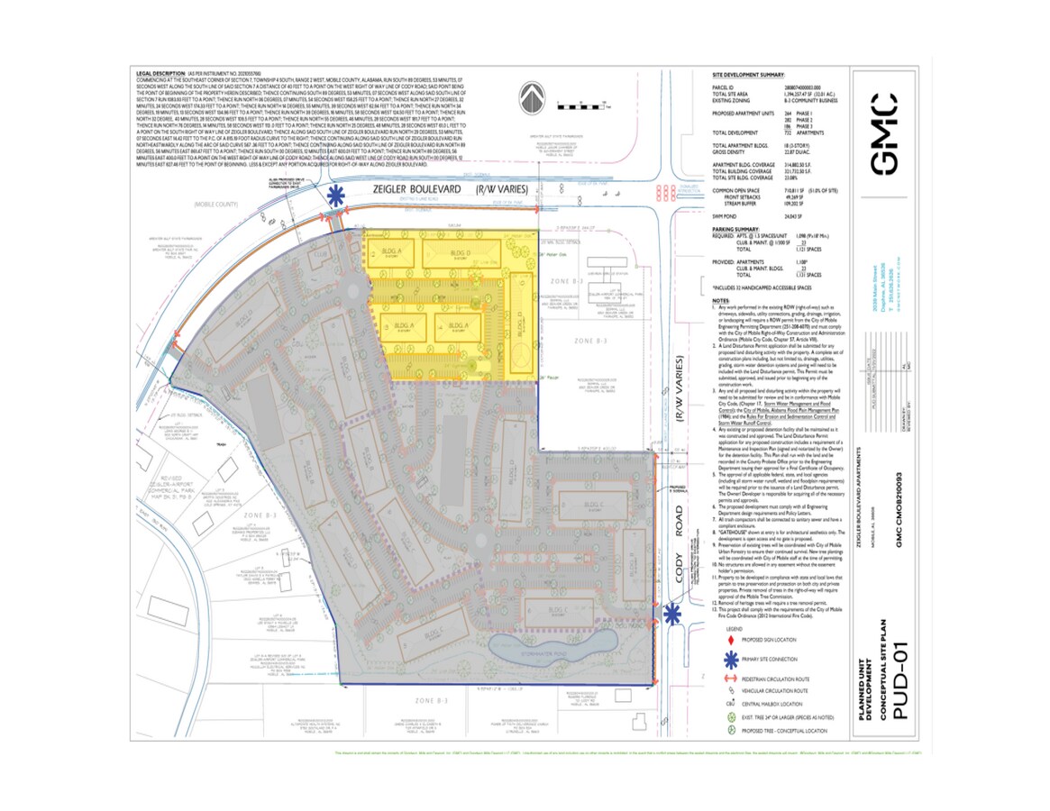 Zeigler Blvd, Mobile, AL 36608 Land for Sale