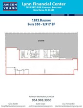 1875 NW Corporate Blvd, Boca Raton, FL for lease Floor Plan- Image 2 of 3