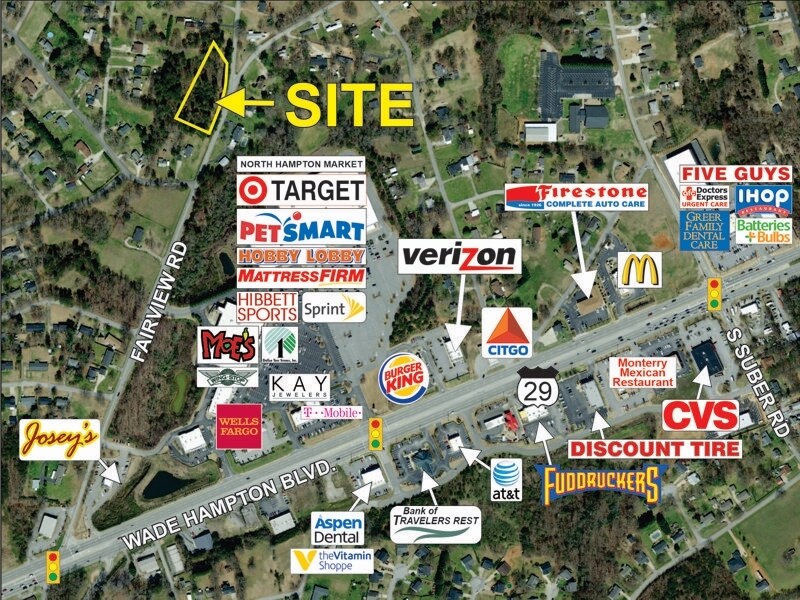 Fairview Rd, Taylors, SC for sale Building Photo- Image 1 of 1