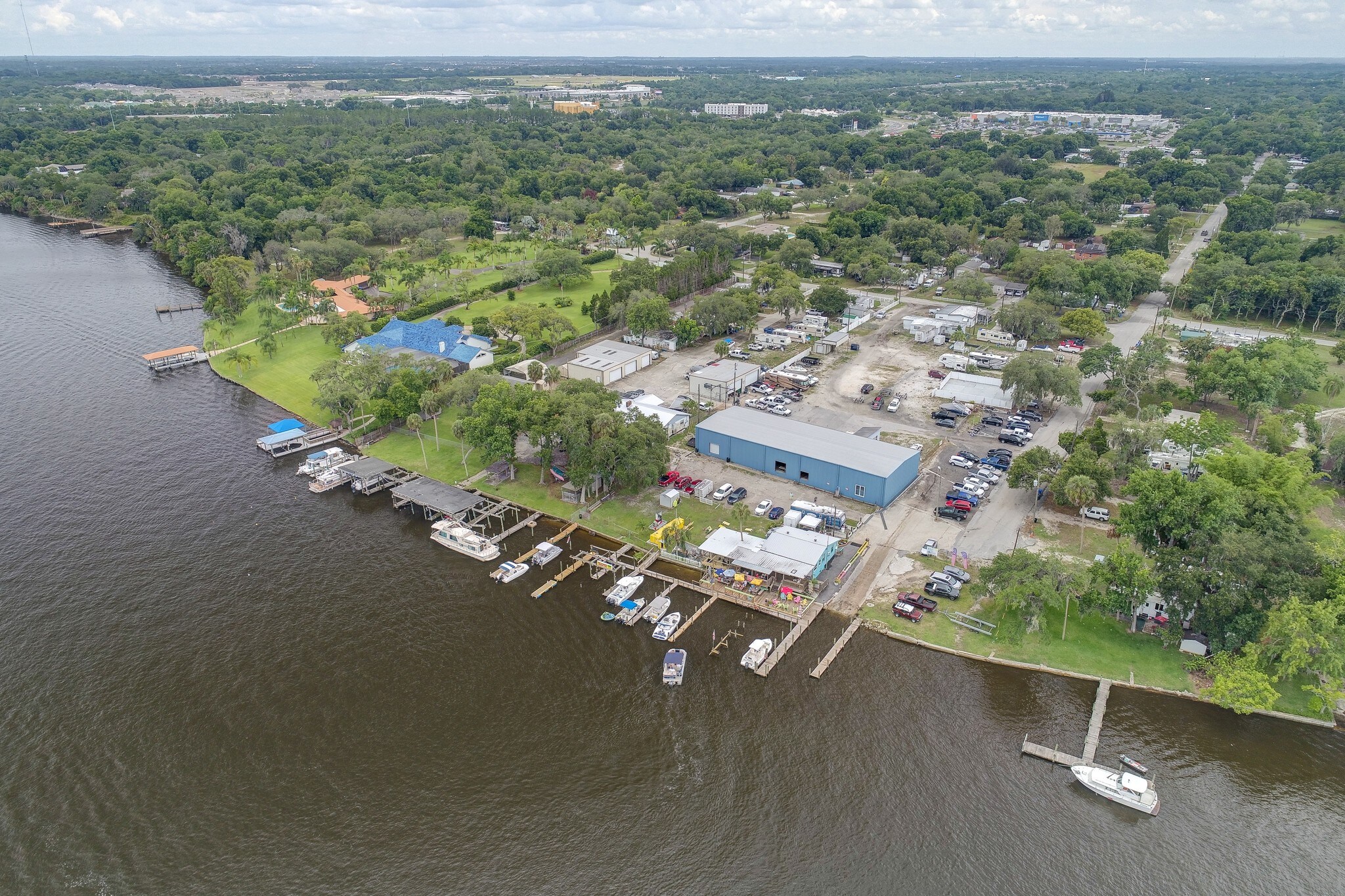 Alafia River Marina, Restaurant, RV Park Gibsonton, FL for Sale