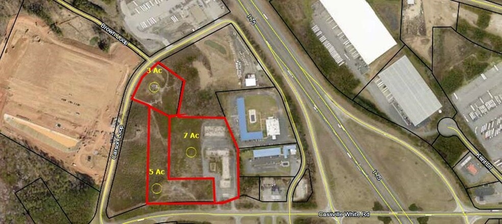 00 Cassville White Road NW, Cartersville, GA for sale - Aerial - Image 2 of 14