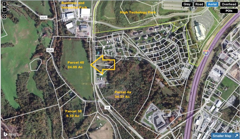 0 Industrial Park Rd, Fairmont, WV for sale - Other - Image 1 of 1