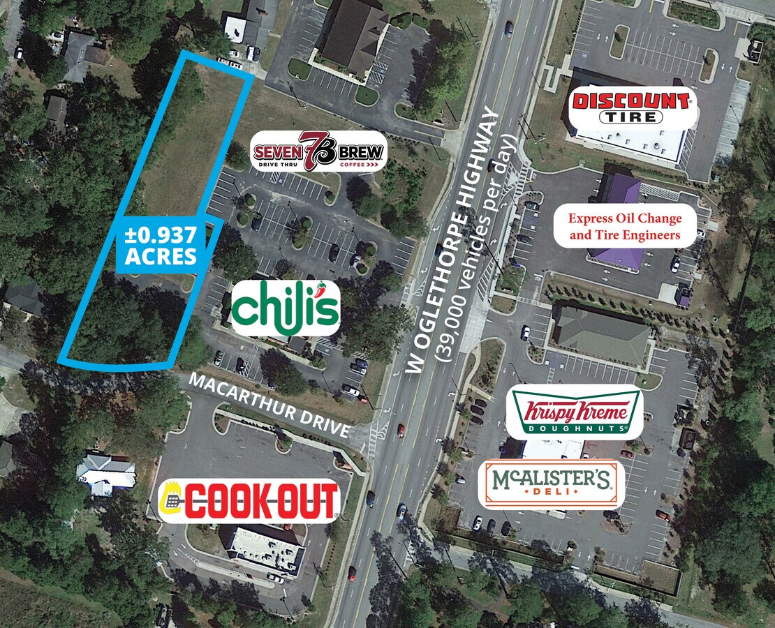 705 W Oglethorpe Hwy, Hinesville, GA 31313 Land for Sale