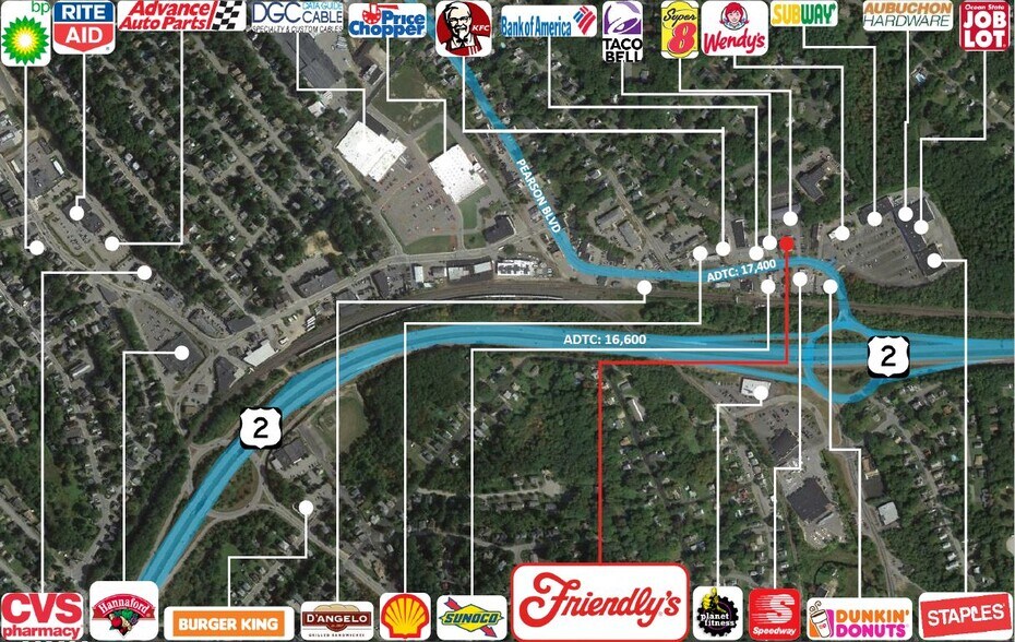 18 Pearson Blvd, Gardner, MA 01440 Friendly's