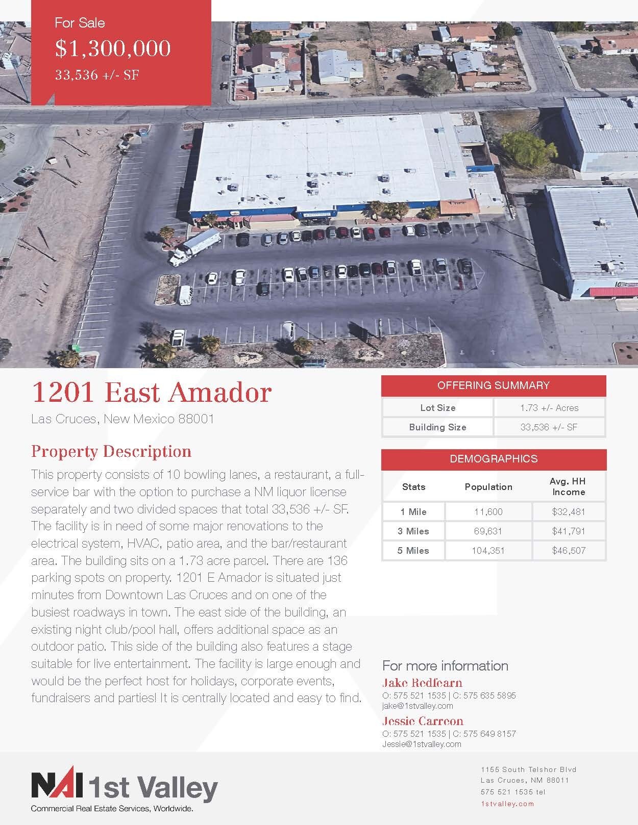 1201 E Amador Ave, Las Cruces, NM for sale Building Photo- Image 1 of 1