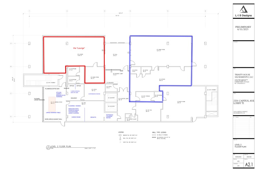 2701 Capitol Ave, Sacramento, CA for lease - Site Plan - Image 3 of 3