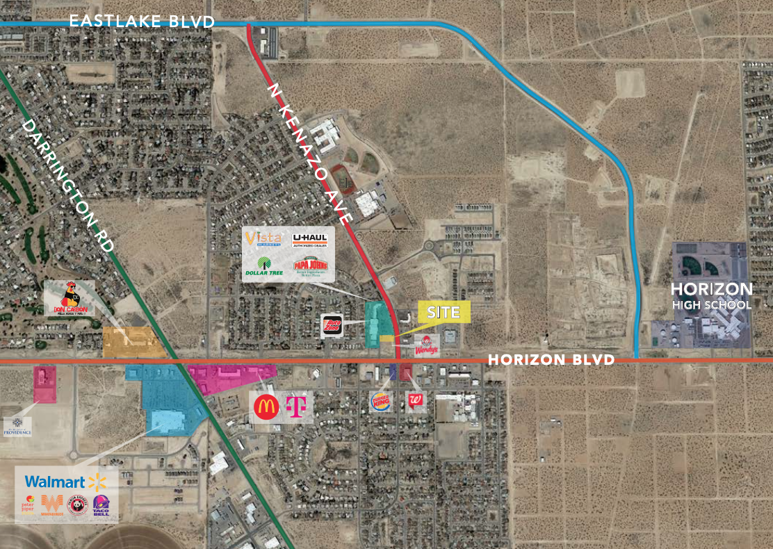 14493 Horizon Blvd, El Paso, Tx 79928 - Pad Site 