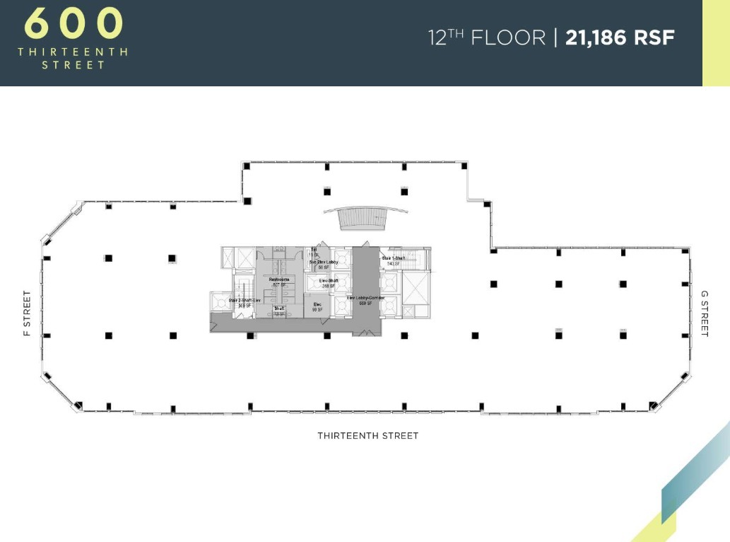 600 13th St NW, Washington, DC for lease Floor Plan- Image 1 of 1