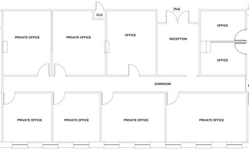 1250 E Hallandale Beach Blvd, Hallandale Beach, FL for lease Floor Plan- Image 1 of 8