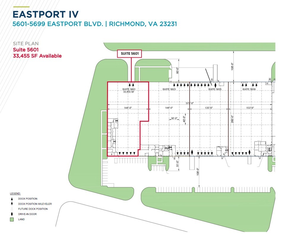 5600-5626 Eastport Blvd, Richmond, VA for lease Floor Plan- Image 1 of 1