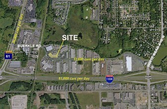 1765-1775 Buerkle Rd, White Bear Lake, MN - AERIAL map view