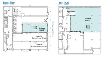 1001 6th Ave, New York, NY for lease Floor Plan- Image 1 of 1