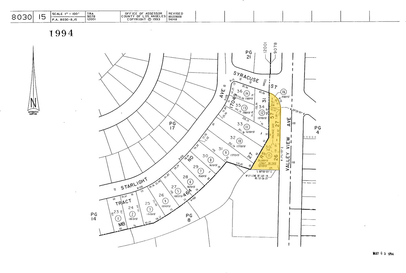 Valley View Ave & Syracuse St, Whittier, CA 90604 | LoopNet