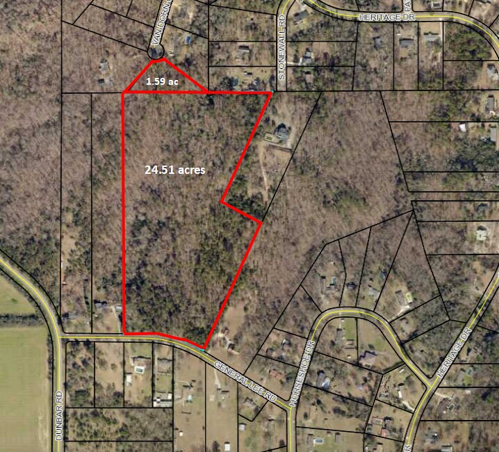 General Lee Rd, Warner Robins, GA for sale Aerial- Image 1 of 1
