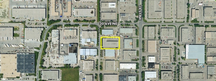 2928 18th St NE, Calgary, AB for lease - Aerial - Image 2 of 18