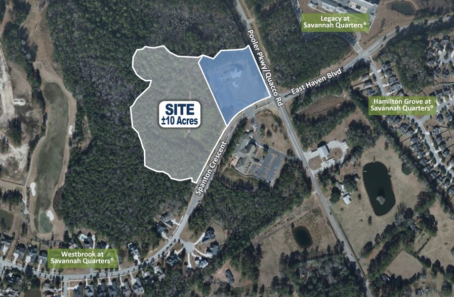 Quacco Road Rd, Pooler, GA for sale - Aerial - Image 1 of 11