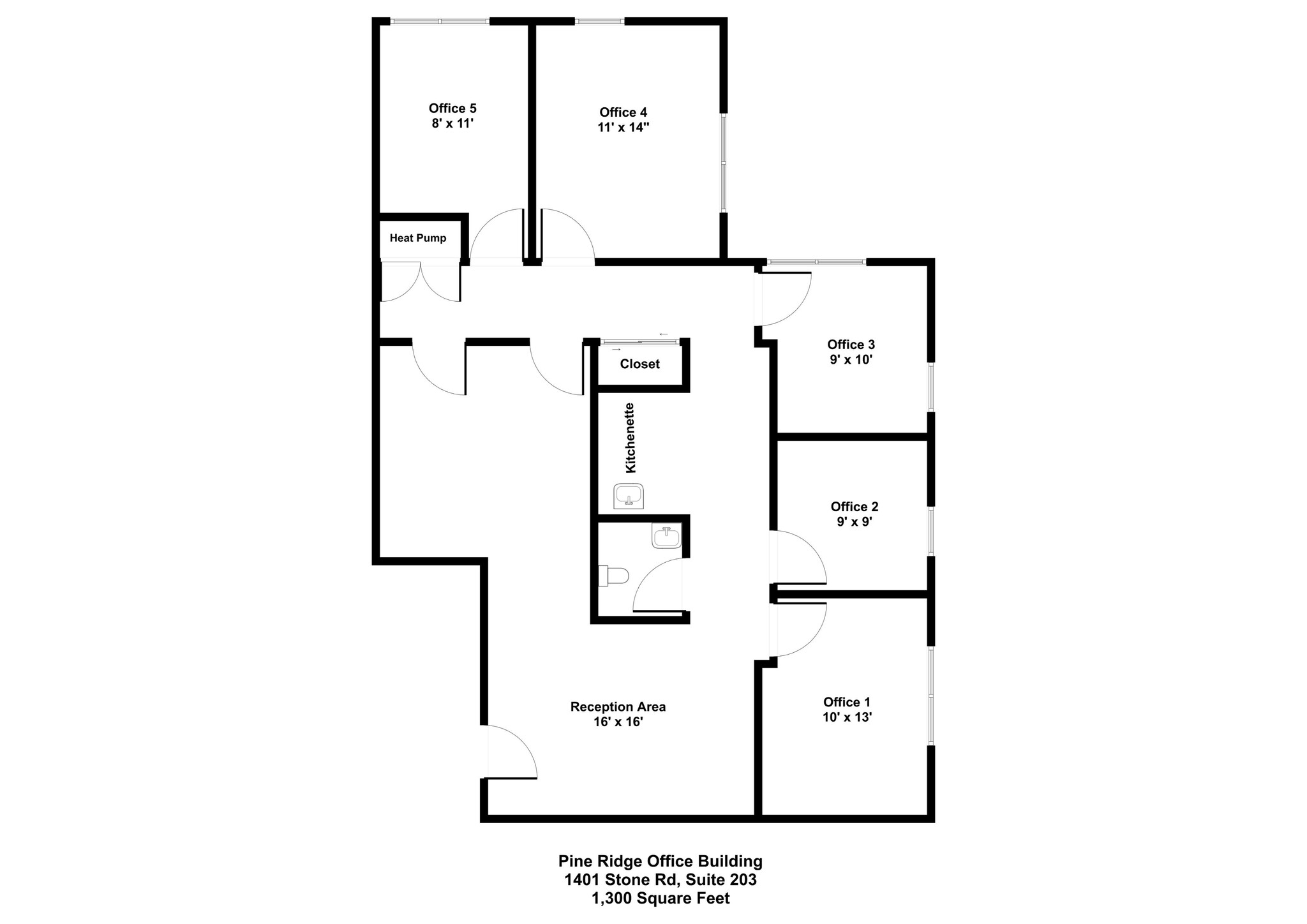 1401 Stone Rd, Rochester, NY for lease Floor Plan- Image 1 of 2