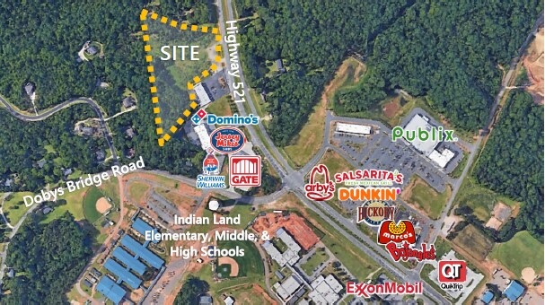 Charlotte Highway & Dobys Bridge Rd, Indian Land, SC for sale - Building Photo - Image 1 of 1