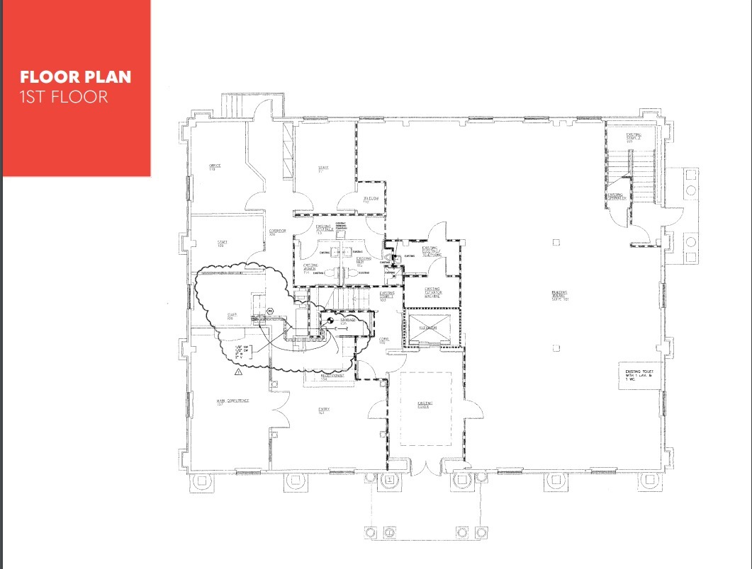 1951 Clark Ave, Raleigh, NC for lease Floor Plan- Image 1 of 1