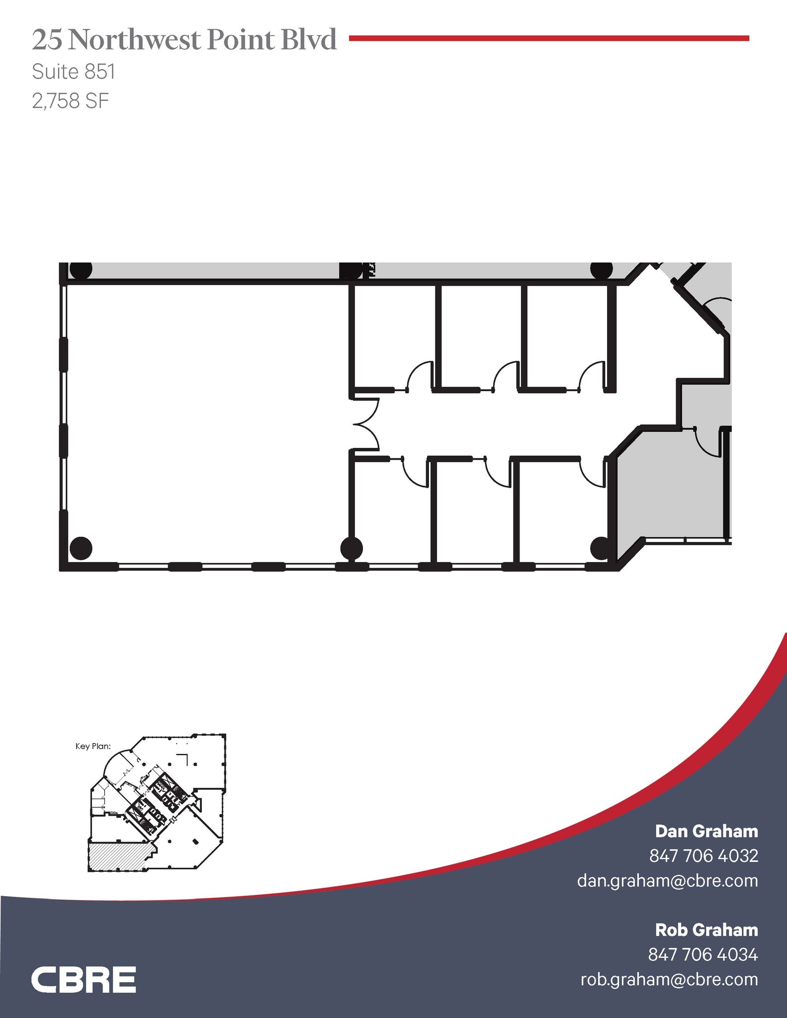 25 NW Point Blvd, Elk Grove Village, IL for lease Floor Plan- Image 1 of 1