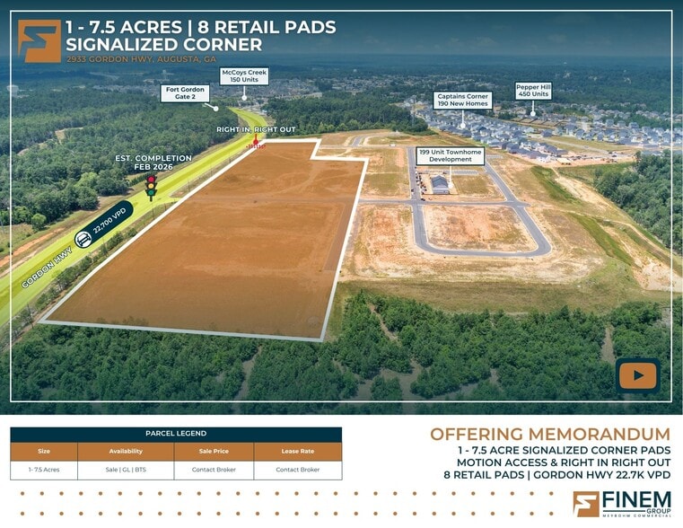 2933 Gordon Highway, Grovetown, GA for lease - Building Photo - Image 1 of 24