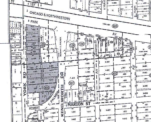 105 S York St, Elmhurst, IL for sale Plat Map- Image 1 of 1