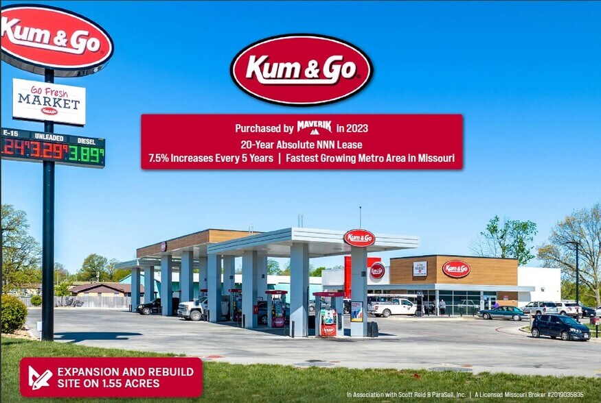 2963 E Division St, Springfield, MO 65803 Kum & Go