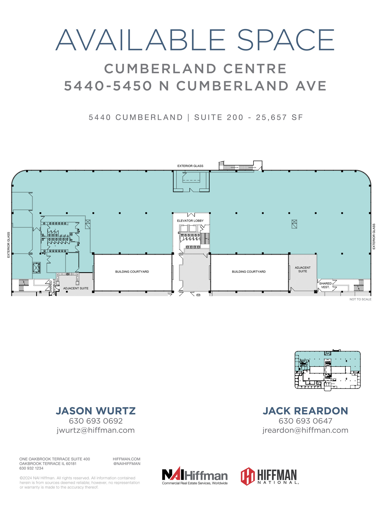 5440 N Cumberland Ave, Chicago, IL for lease Floor Plan- Image 1 of 1