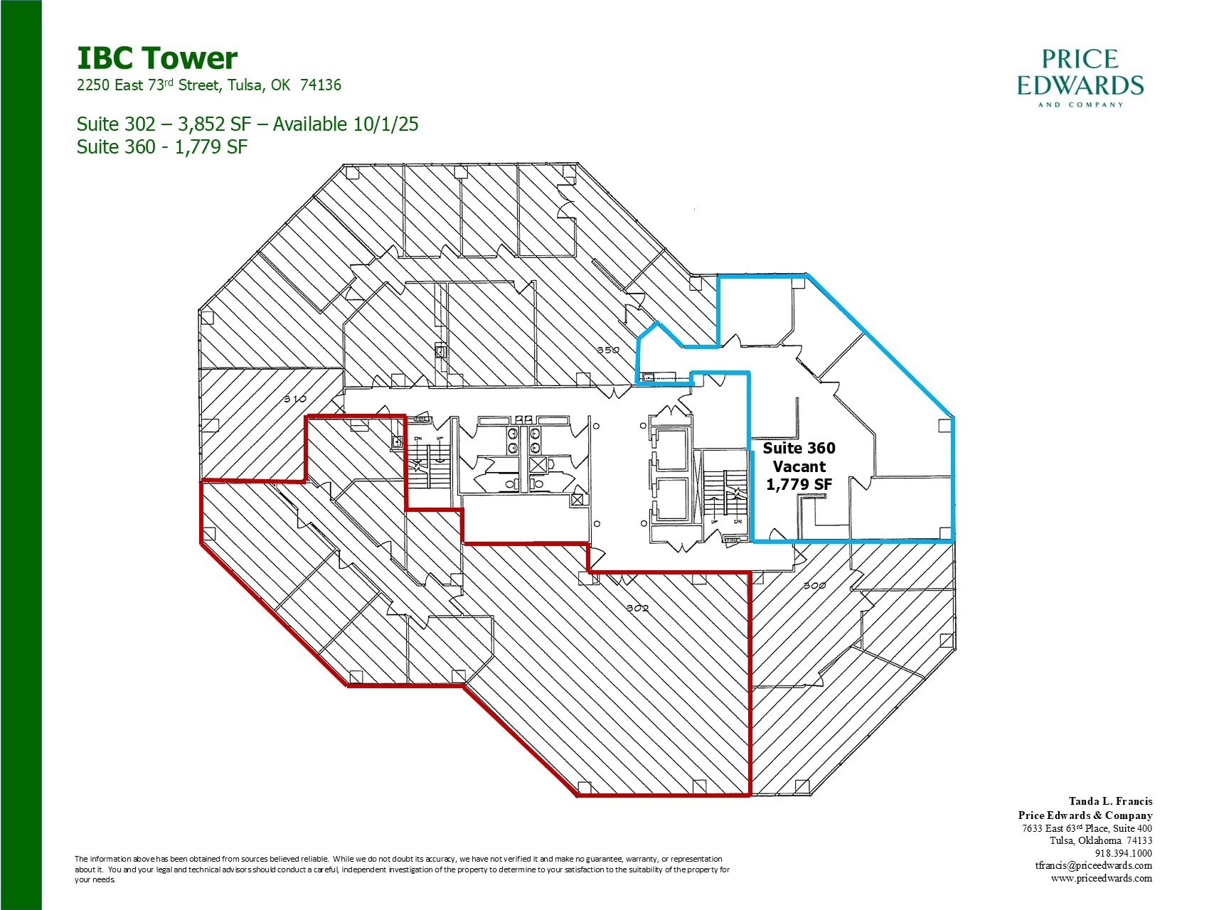 2250 E 73rd St, Tulsa, OK for lease Floor Plan- Image 1 of 1