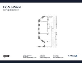 135 S LaSalle St, Chicago, IL for lease Floor Plan- Image 1 of 4