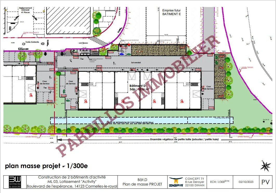 Flex in Cormelles-le-Royal for sale Site Plan- Image 1 of 5