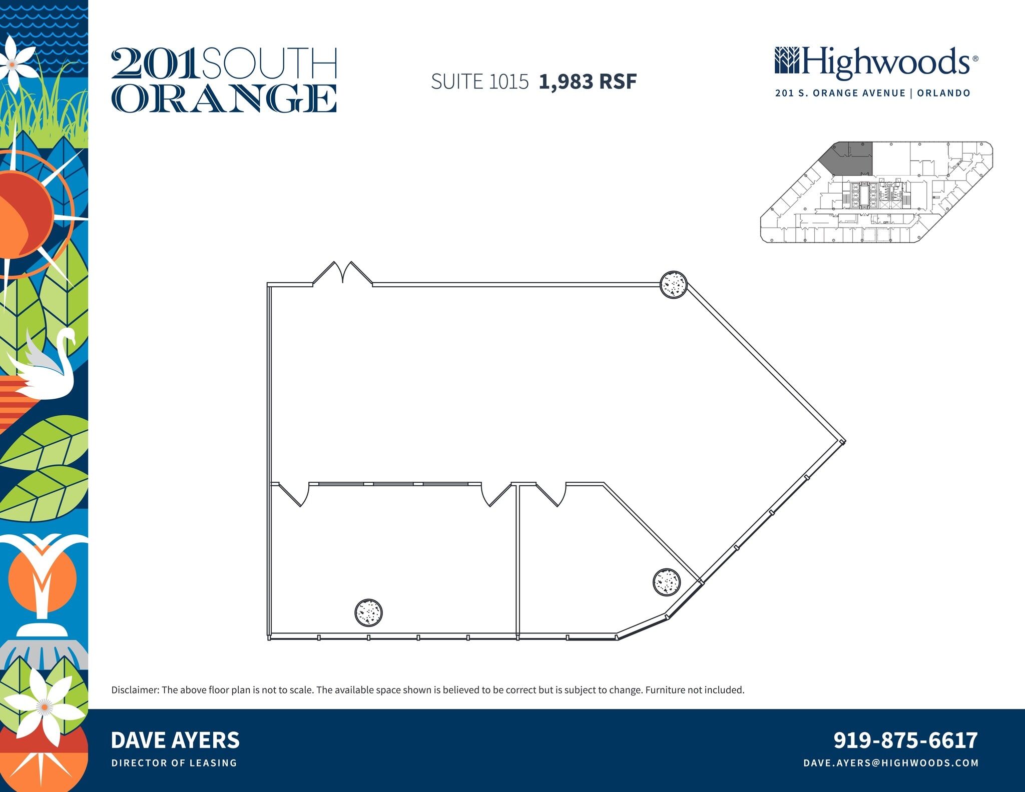 201 S Orange Ave, Orlando, FL for lease Site Plan- Image 1 of 1