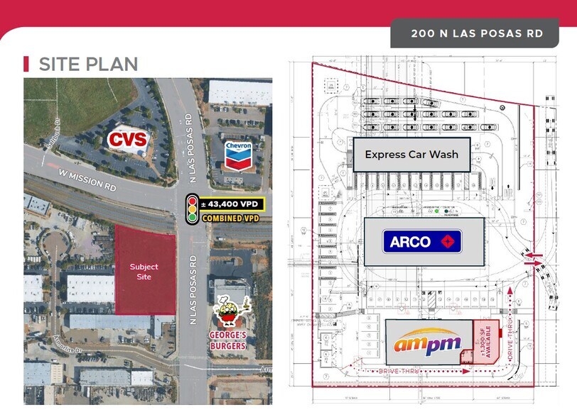 200 N Las Posas Rd, San Marcos, CA for lease - Site Plan - Image 2 of 5