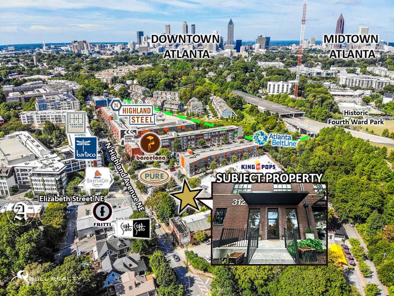 312 N Highland Ave NE, Atlanta, GA for lease - Building Photo - Image 2 of 12