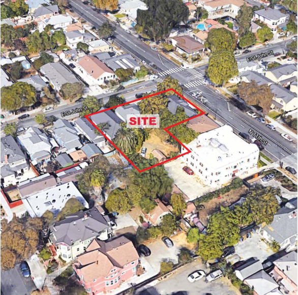 488 E Saint John St, San Jose, CA for sale - Aerial - Image 2 of 8