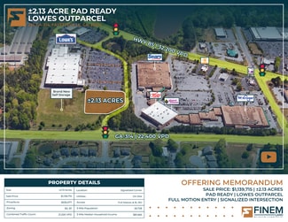 More details for 235 Georgia 314, Fayetteville, GA - Land for Sale