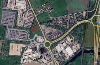 Dunball Drove, Dunball, SOM - AERIAL map view