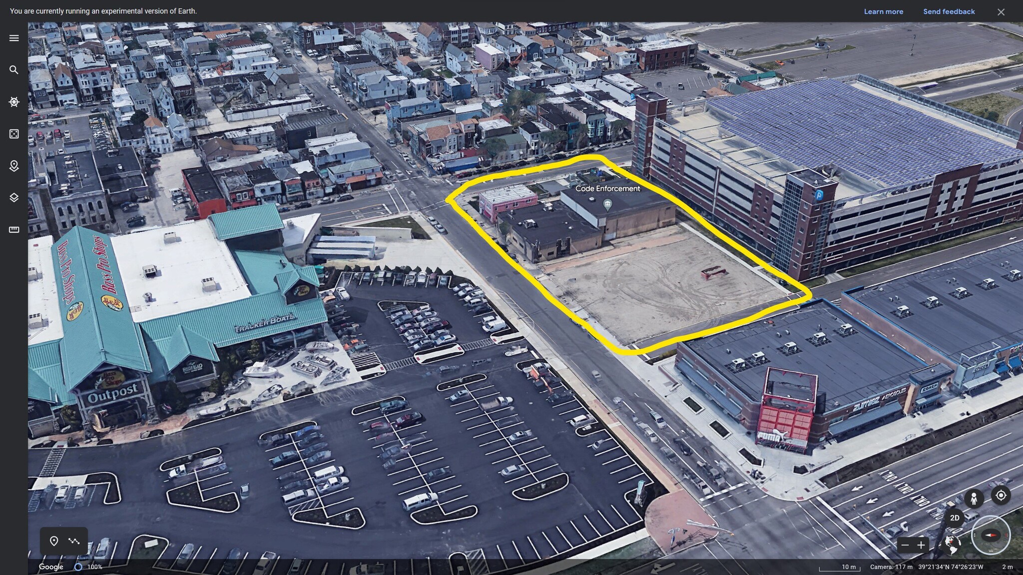 2209-2231 Arctic Ave, Atlantic City, NJ for sale Aerial- Image 1 of 6