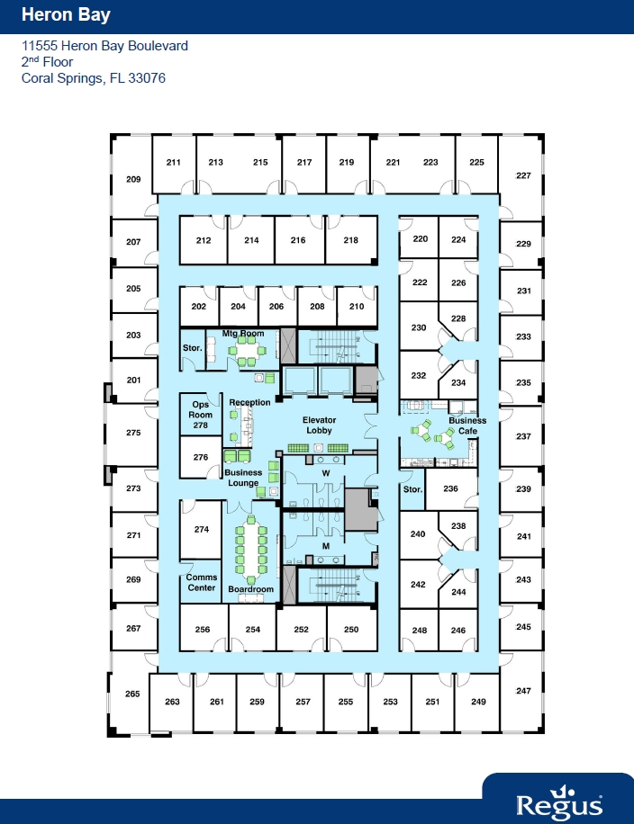 11555 Heron Bay Blvd, Coral Springs, FL for lease Floor Plan- Image 1 of 1