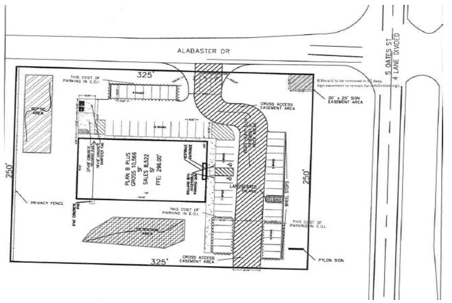 3930 S Oates St, Dothan, AL for sale Site Plan- Image 1 of 1