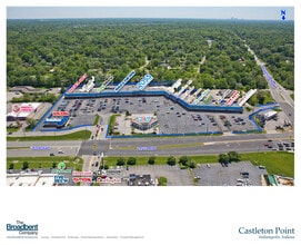 5305-5473 E 82nd St, Indianapolis, IN - AERIAL map view - Image1