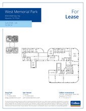 8554 Katy Fwy, Houston, TX for lease Floor Plan- Image 1 of 2